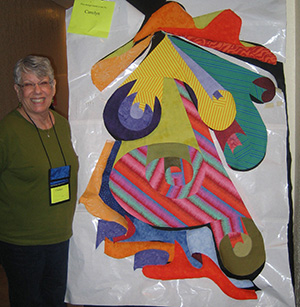 Carolyn H. at Quilting Adventures 2010