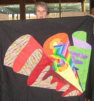 Peggy S. at Quilting Adventures 2010