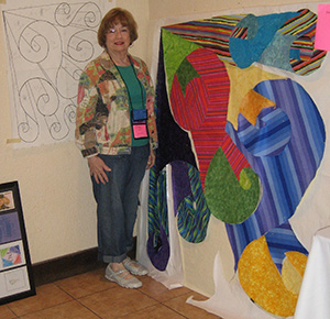 Alice B. at Quilting Adventures 2010