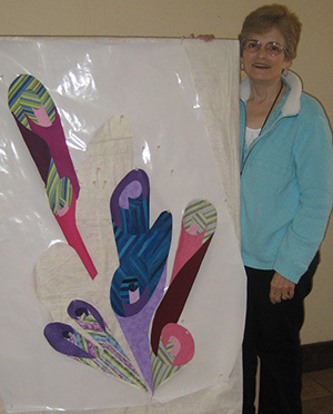 Barb H. at Quilting Adventures 2010