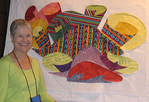 Carol K. at Quilting Adventures 2010