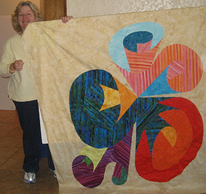 Lynn M. at Quilting Adventures 2010